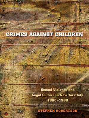 cover image of Crimes against Children